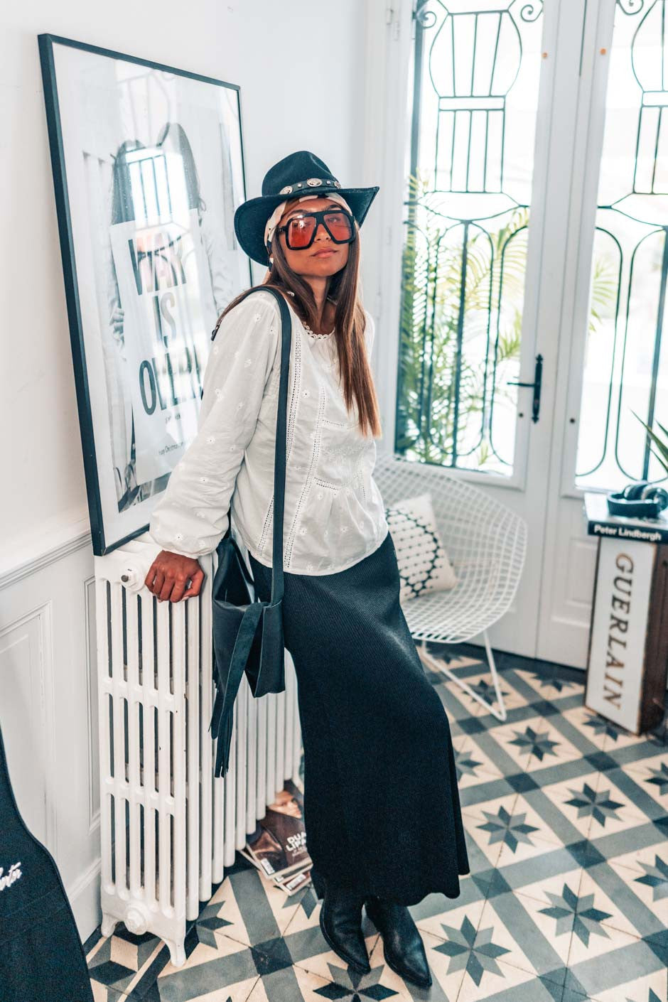 Blouse Chimere blanc