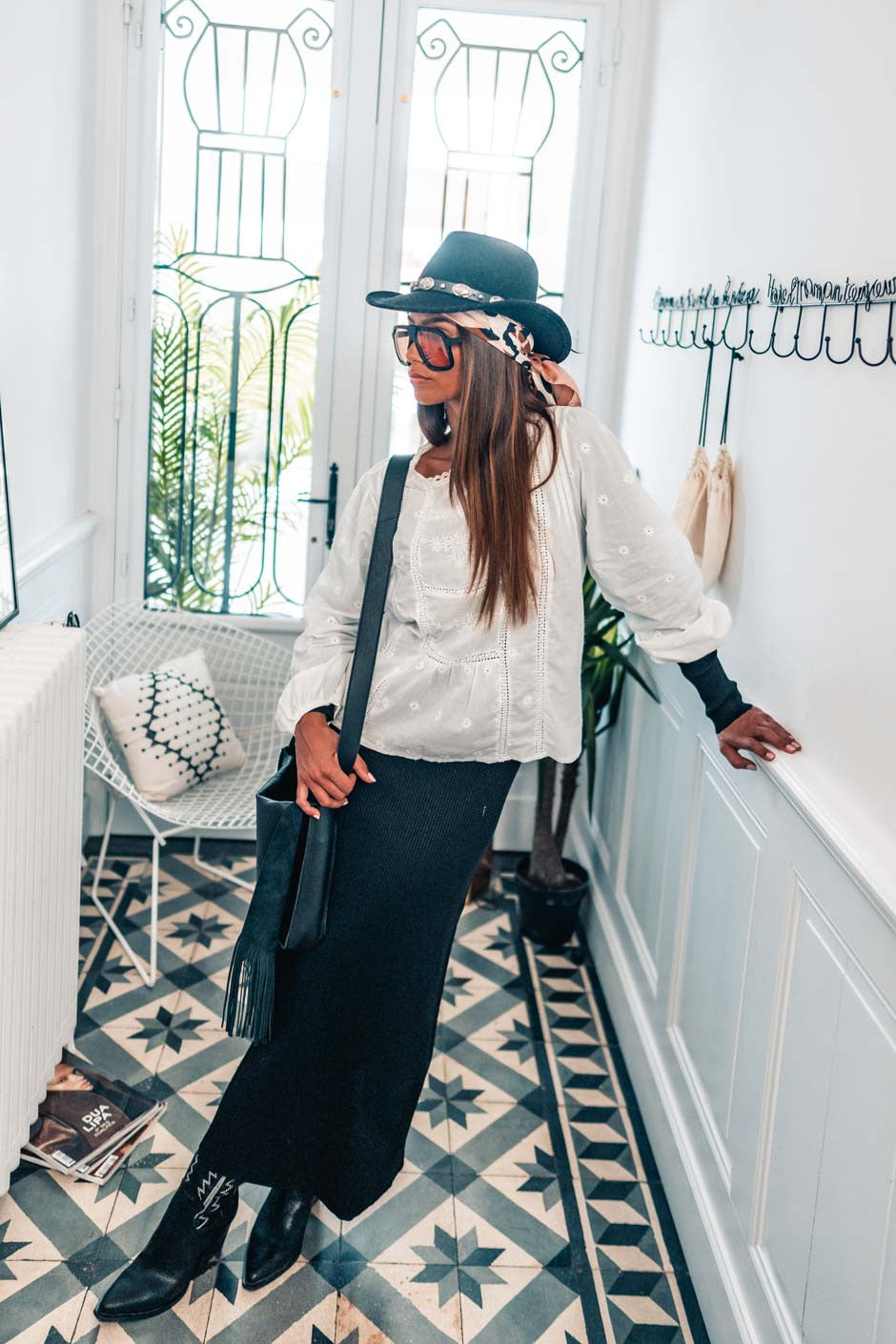 Blouse Chimere blanc