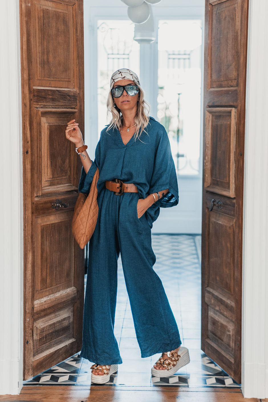 Blouse Grungemama Carson marine