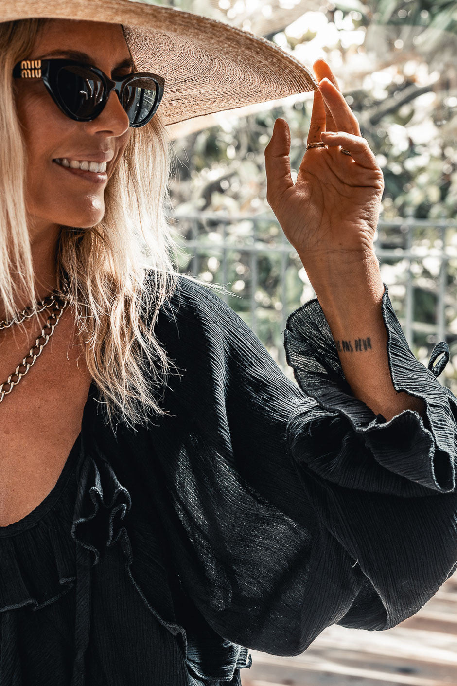 Blouse Grungemama Jalba noir