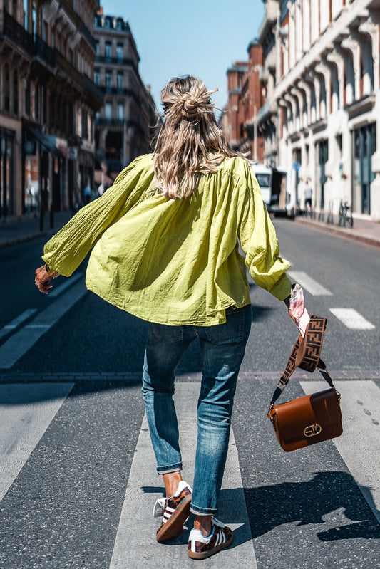 Blouse Grungemama Ladd anis