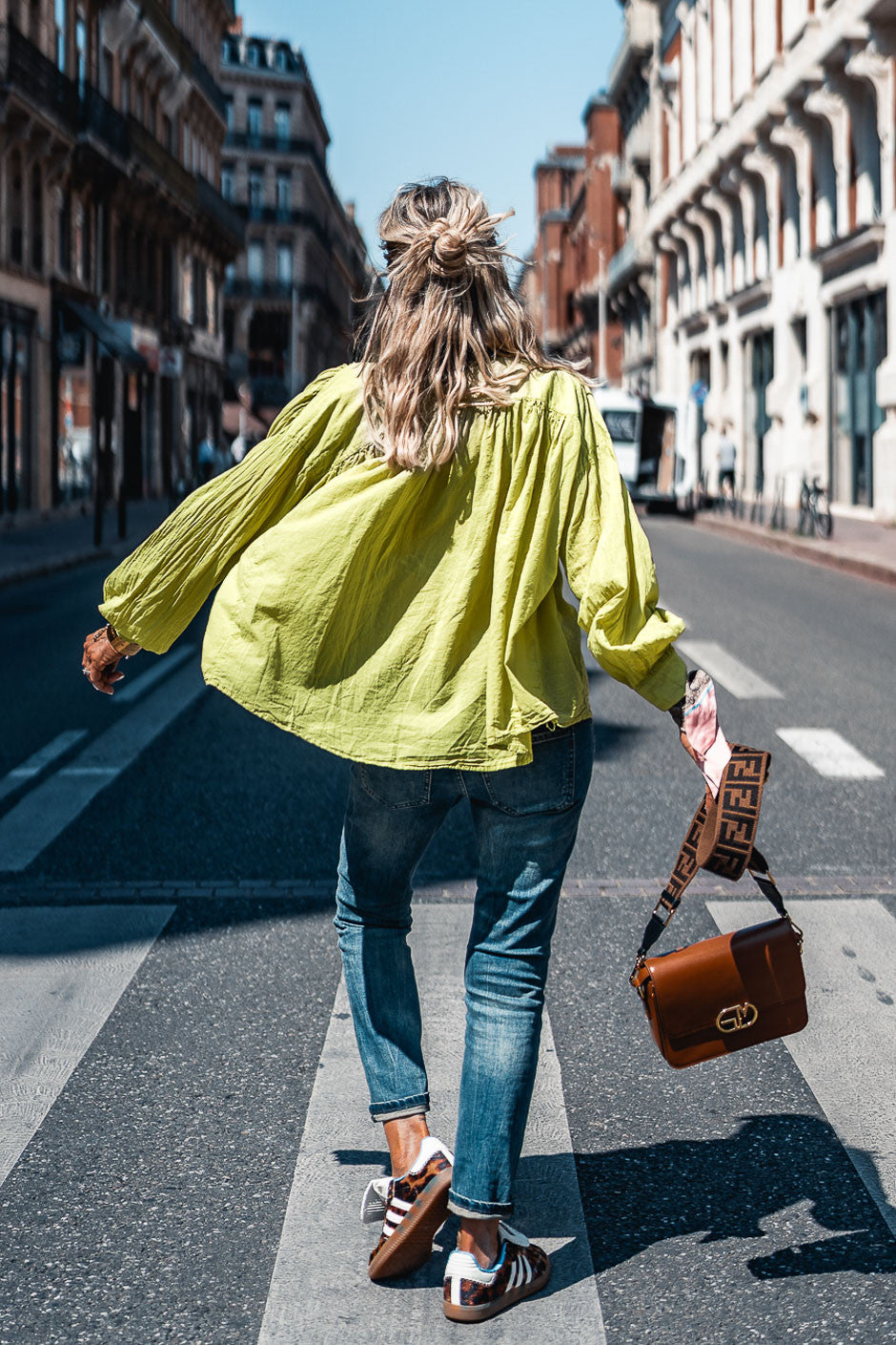 Blouse Grungemama Ladd anis