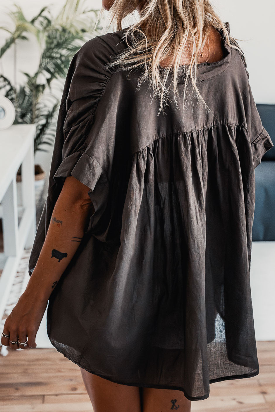 Blouse Grungemama Lima brown