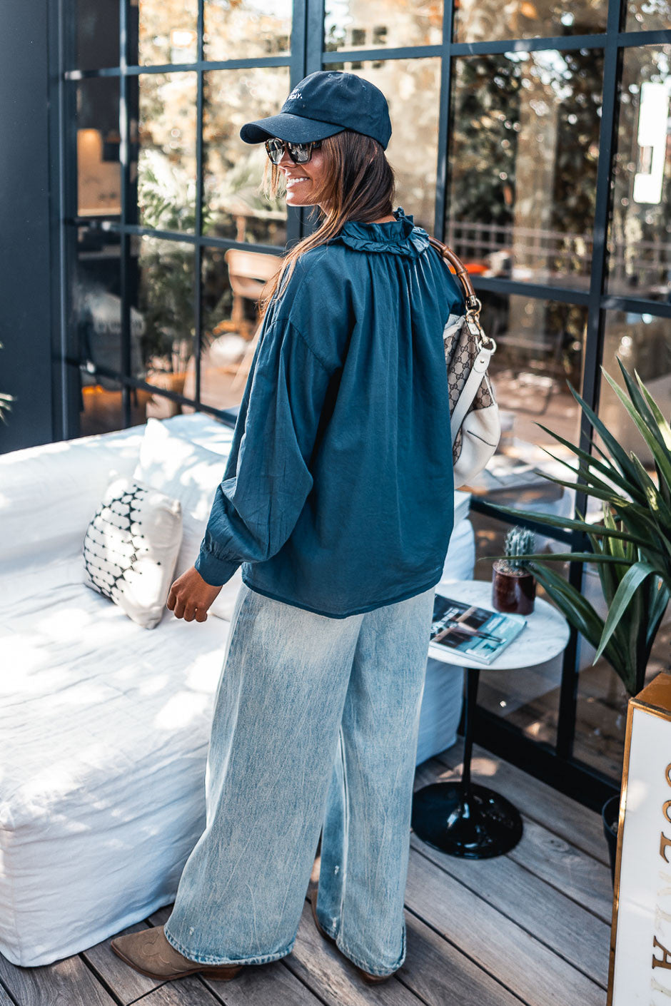 Blouse Grungemama Louny marine