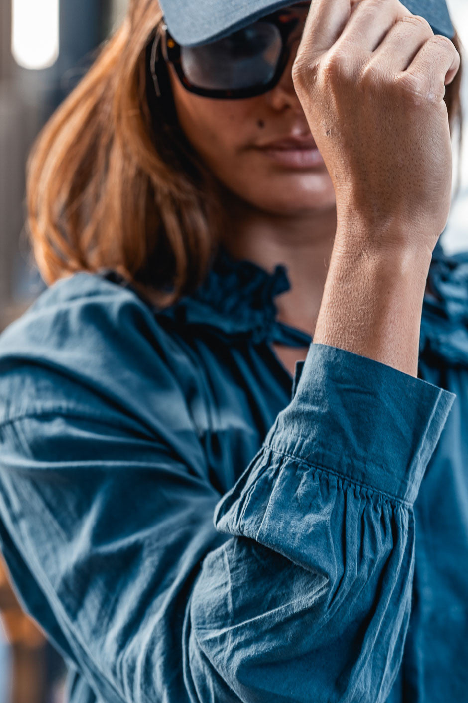 Blouse Grungemama Louny marine