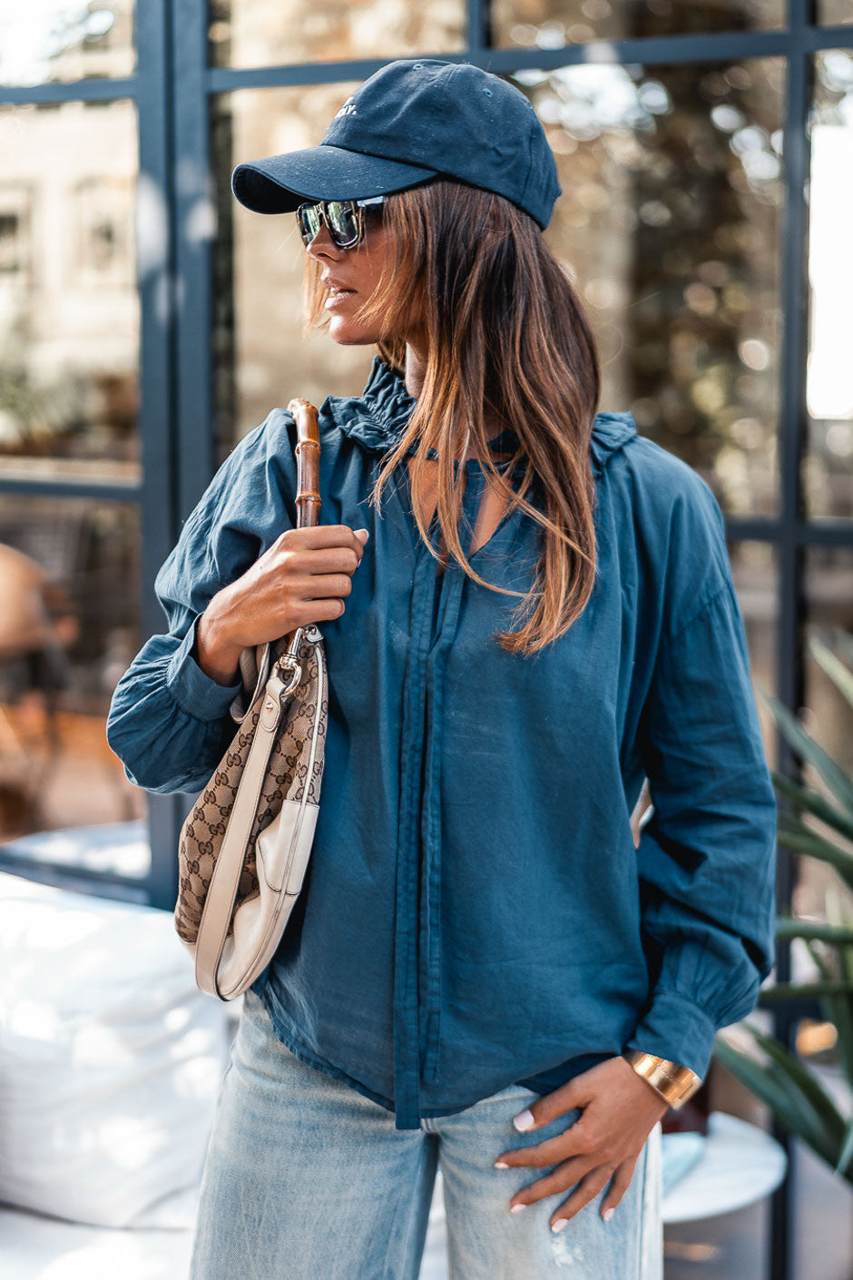 Blouse Grungemama Louny marine