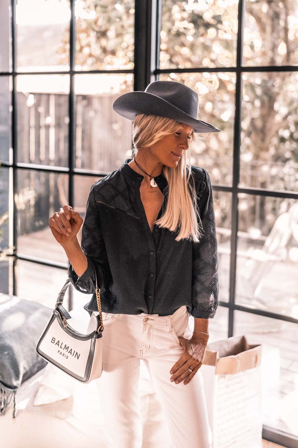 Blouse Malia noir