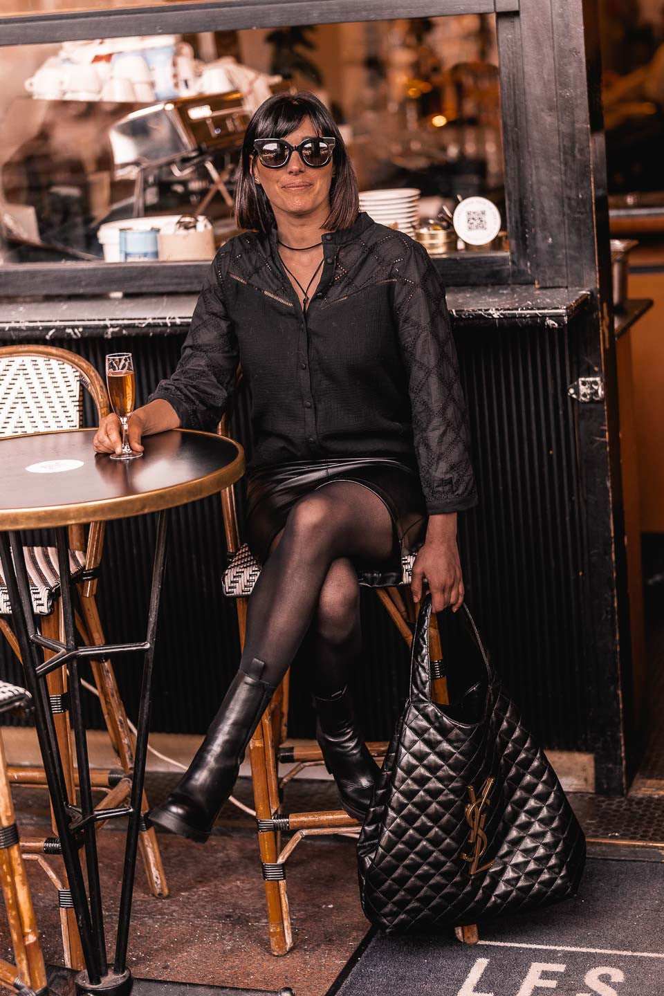 Blouse Malia noir
