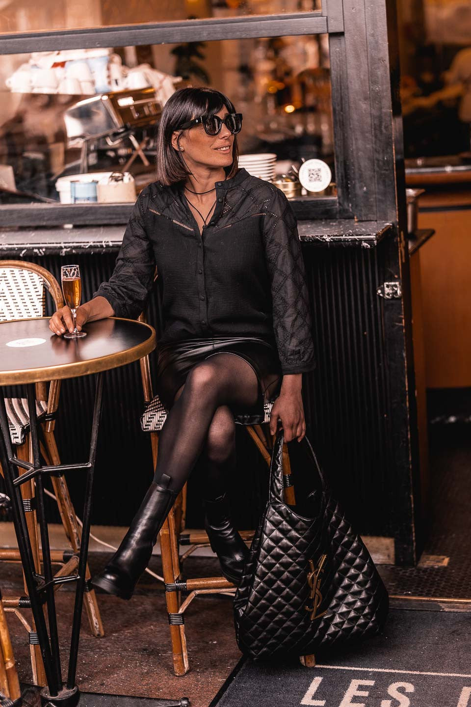 Blouse Malia noir