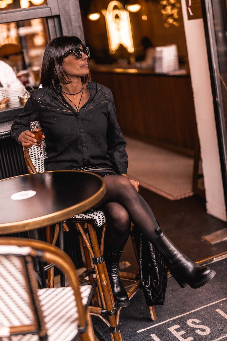 Blouse Malia noir