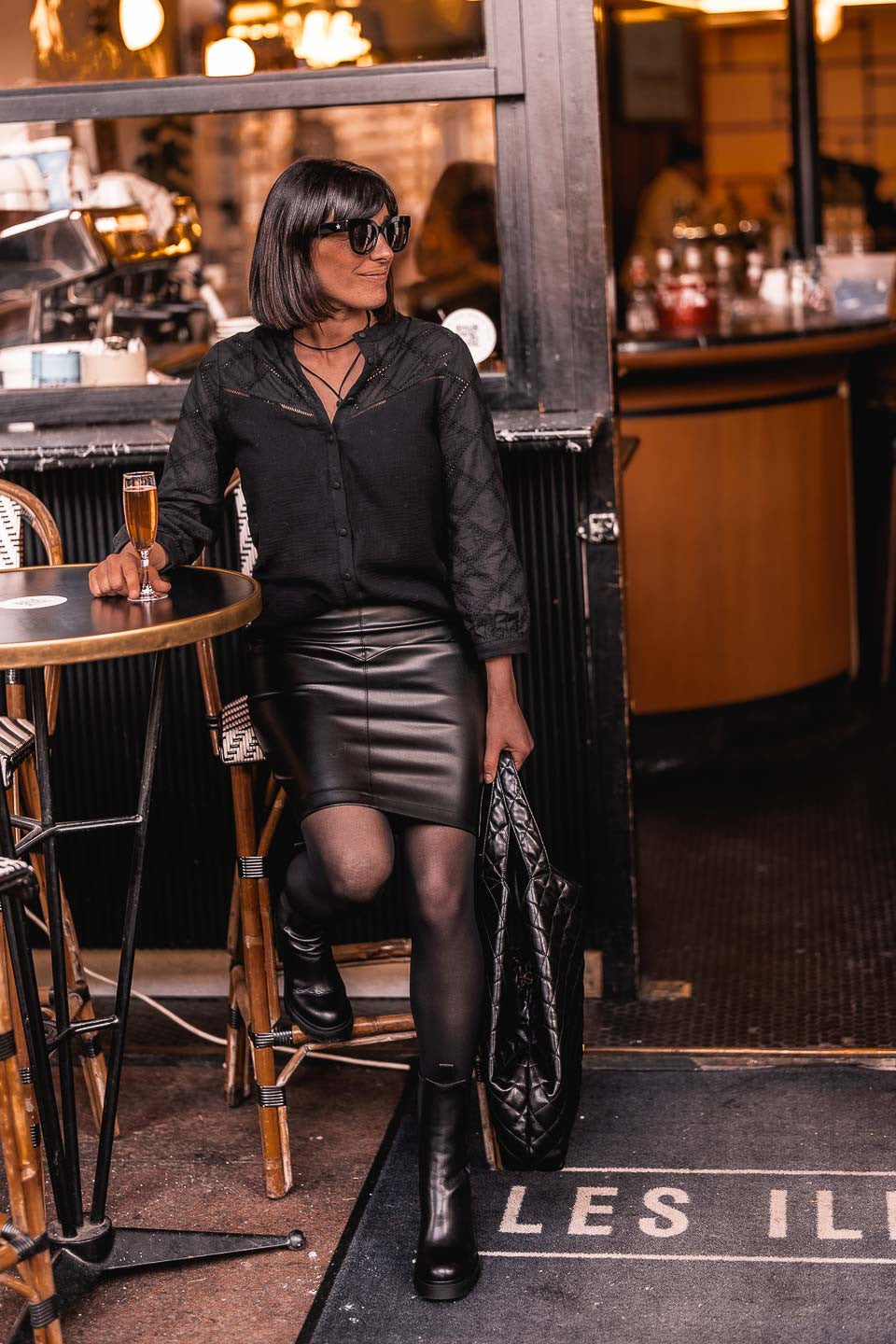 Blouse Malia noir