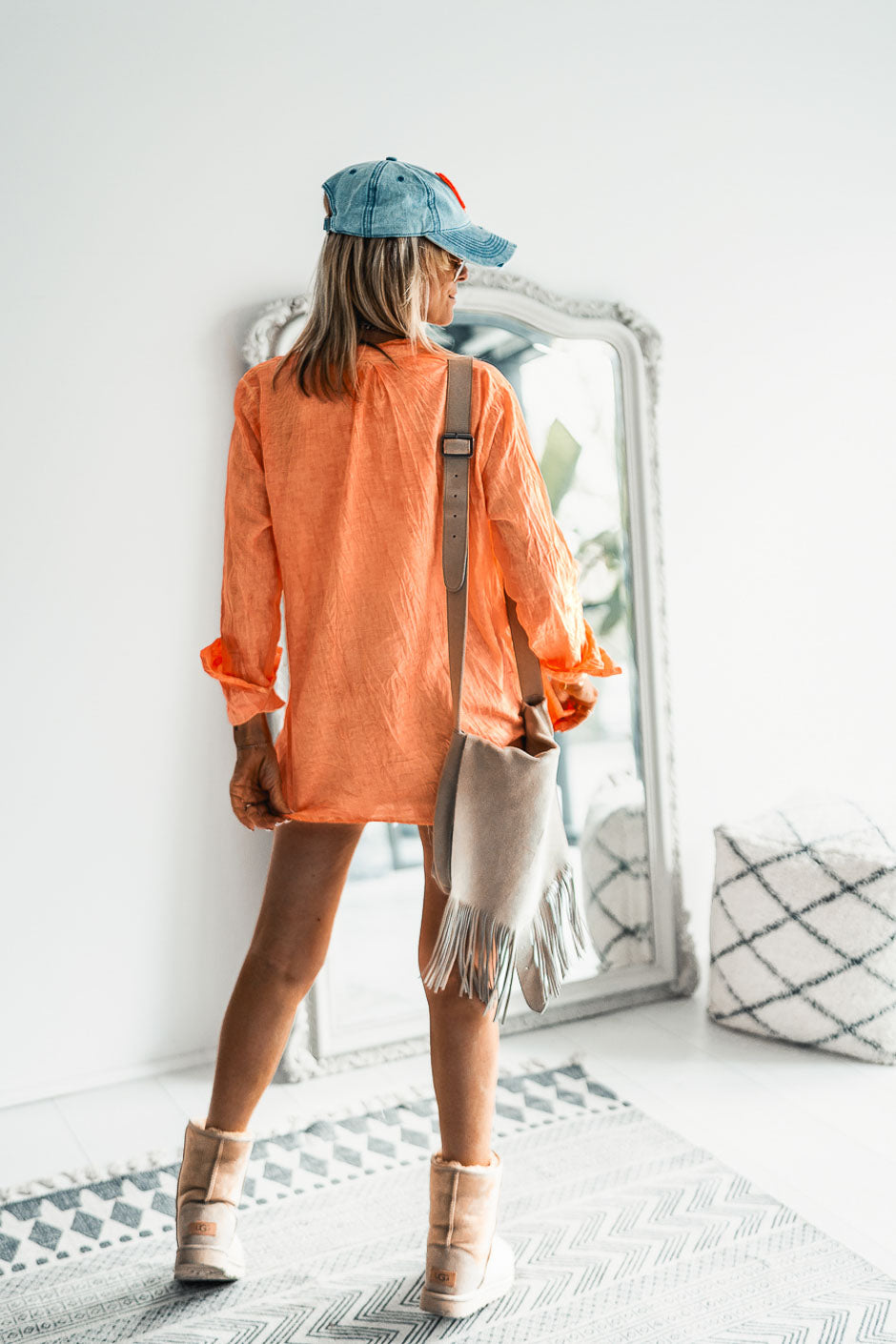 BLOUSE KOVAN FLUO ORANGE