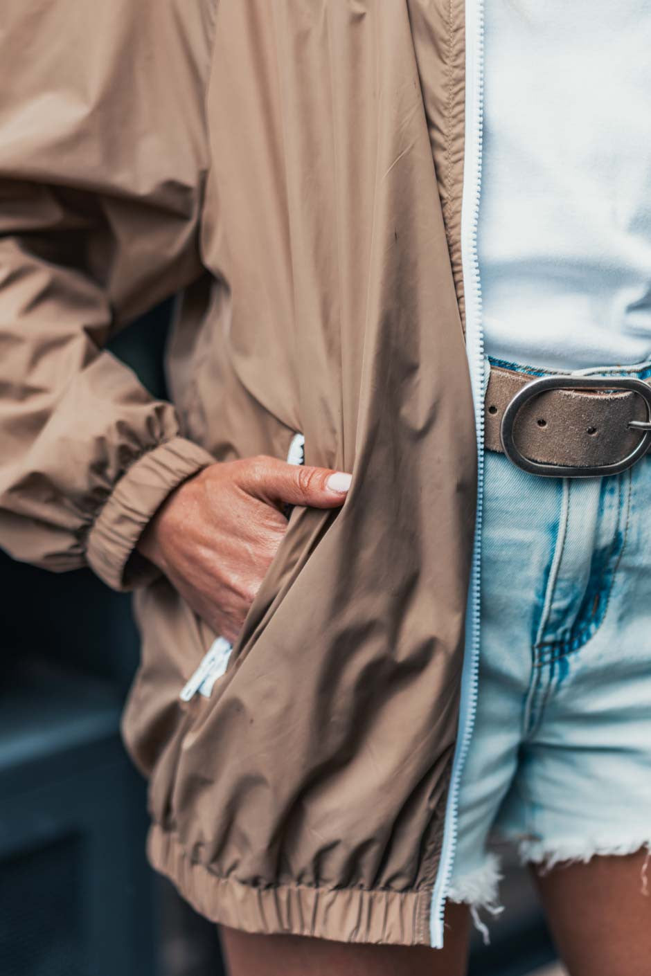 Blouson Ahston beige