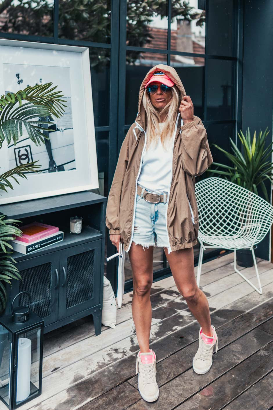 Blouson Ahston beige