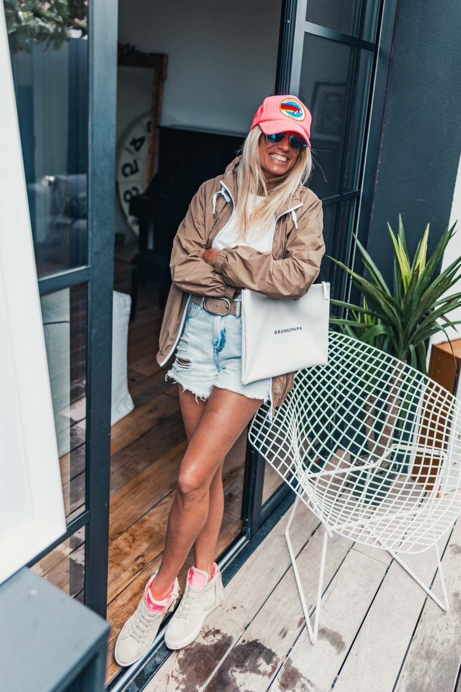 Blouson Ahston beige