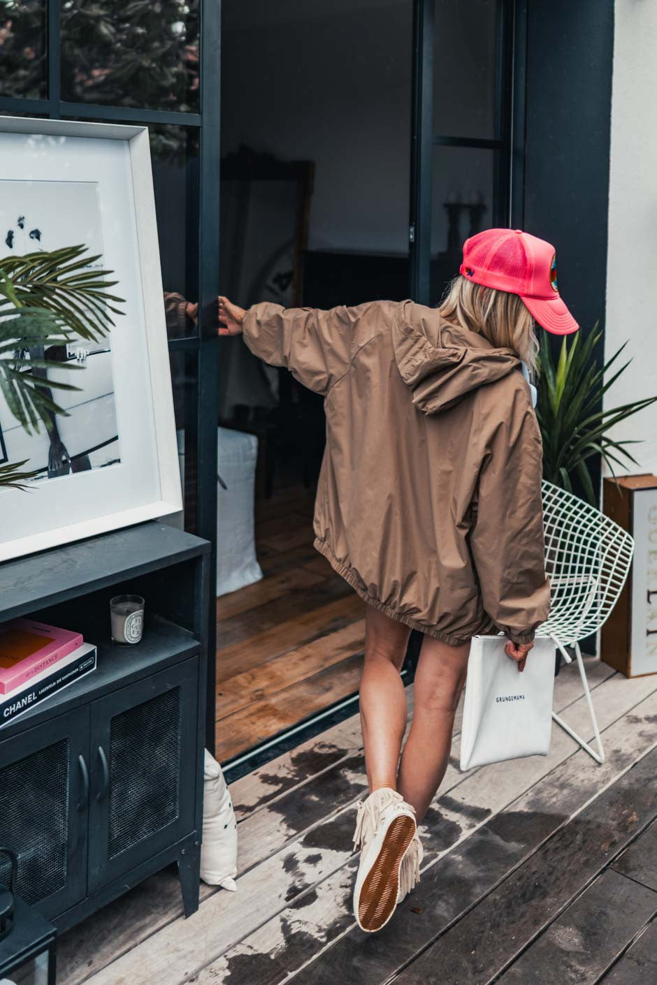 Blouson Ahston beige