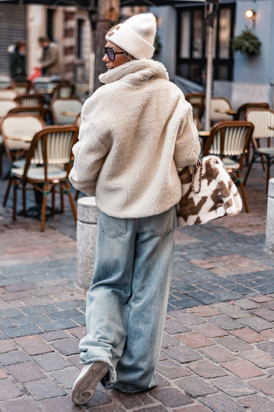 Blouson Banditas Lennox ecru