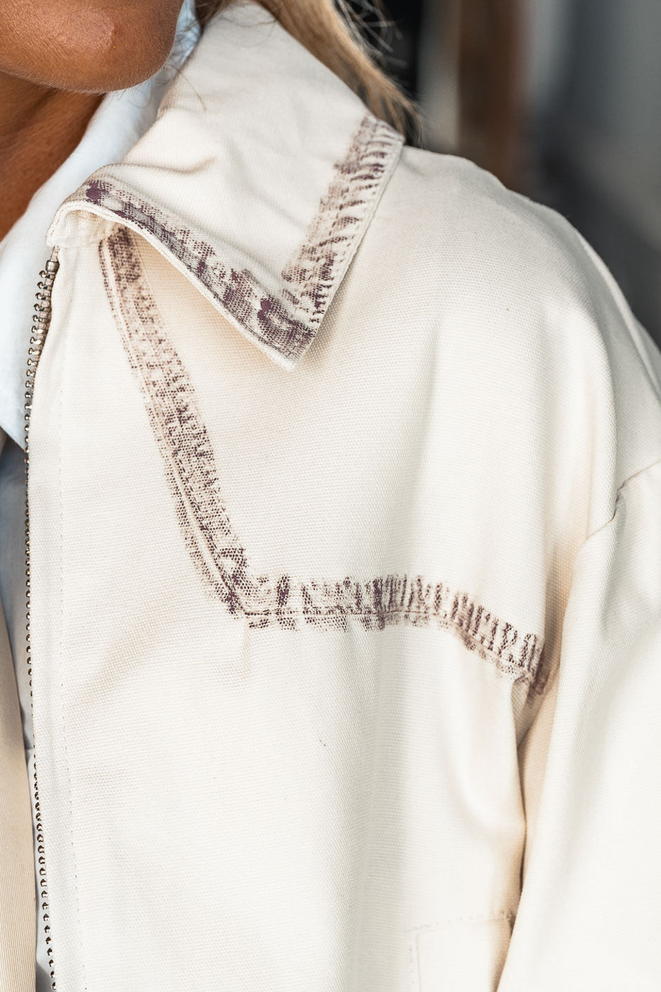 Blouson Grungemama Alana beige