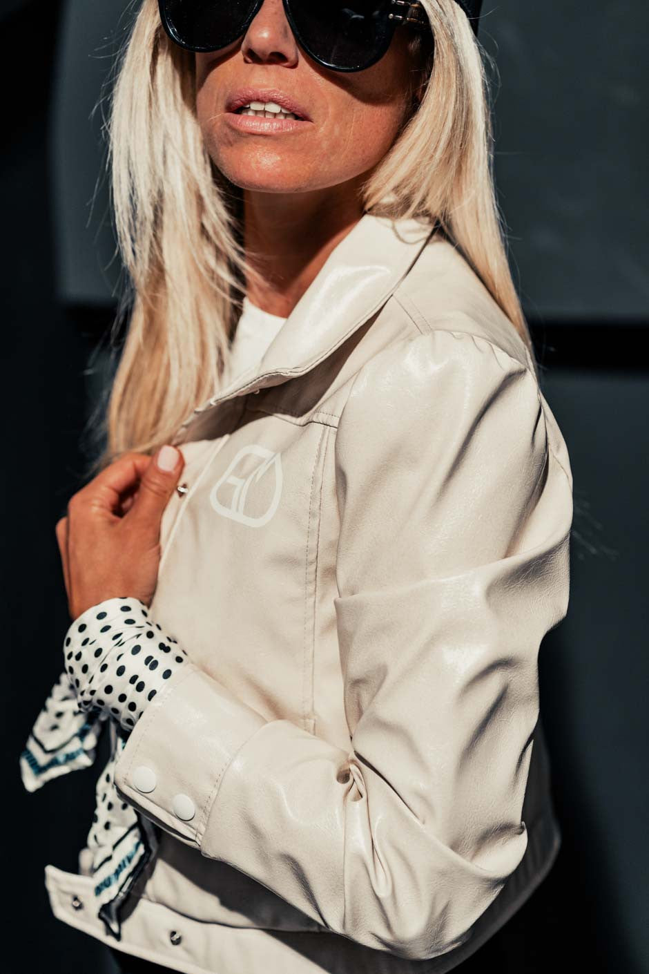 Blouson Grungemama Cassy beige