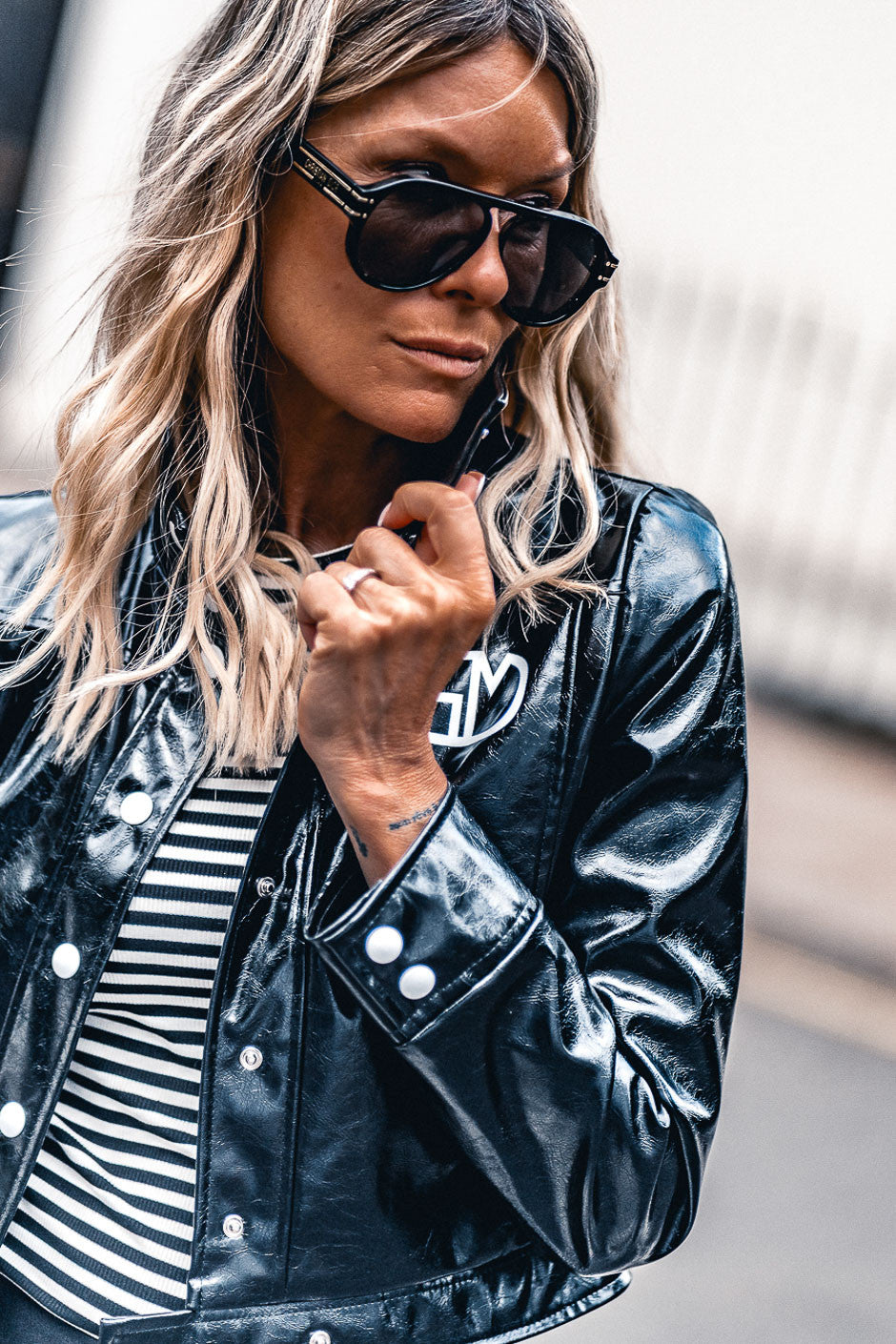 Blouson Grungemama Cassy noir