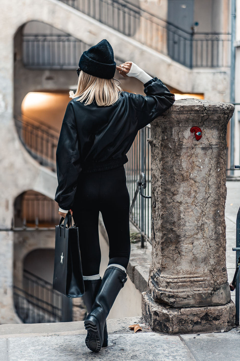 Blouson Grungemama Davidson noir