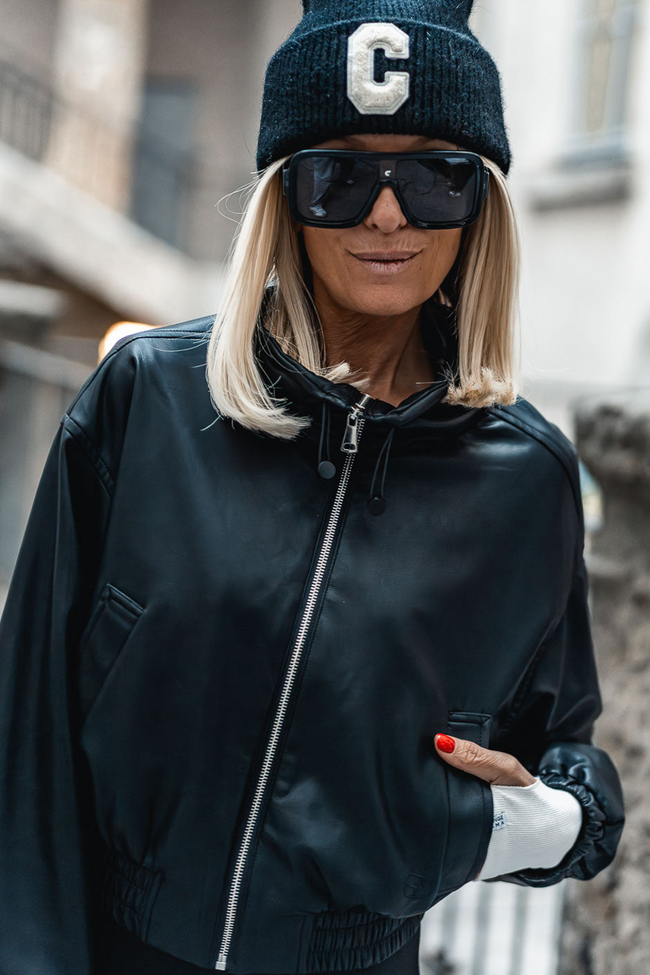 Blouson Grungemama Davidson noir