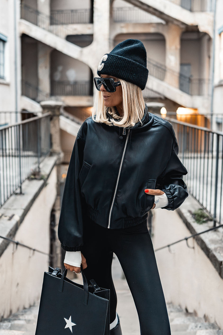 Blouson Grungemama Davidson noir