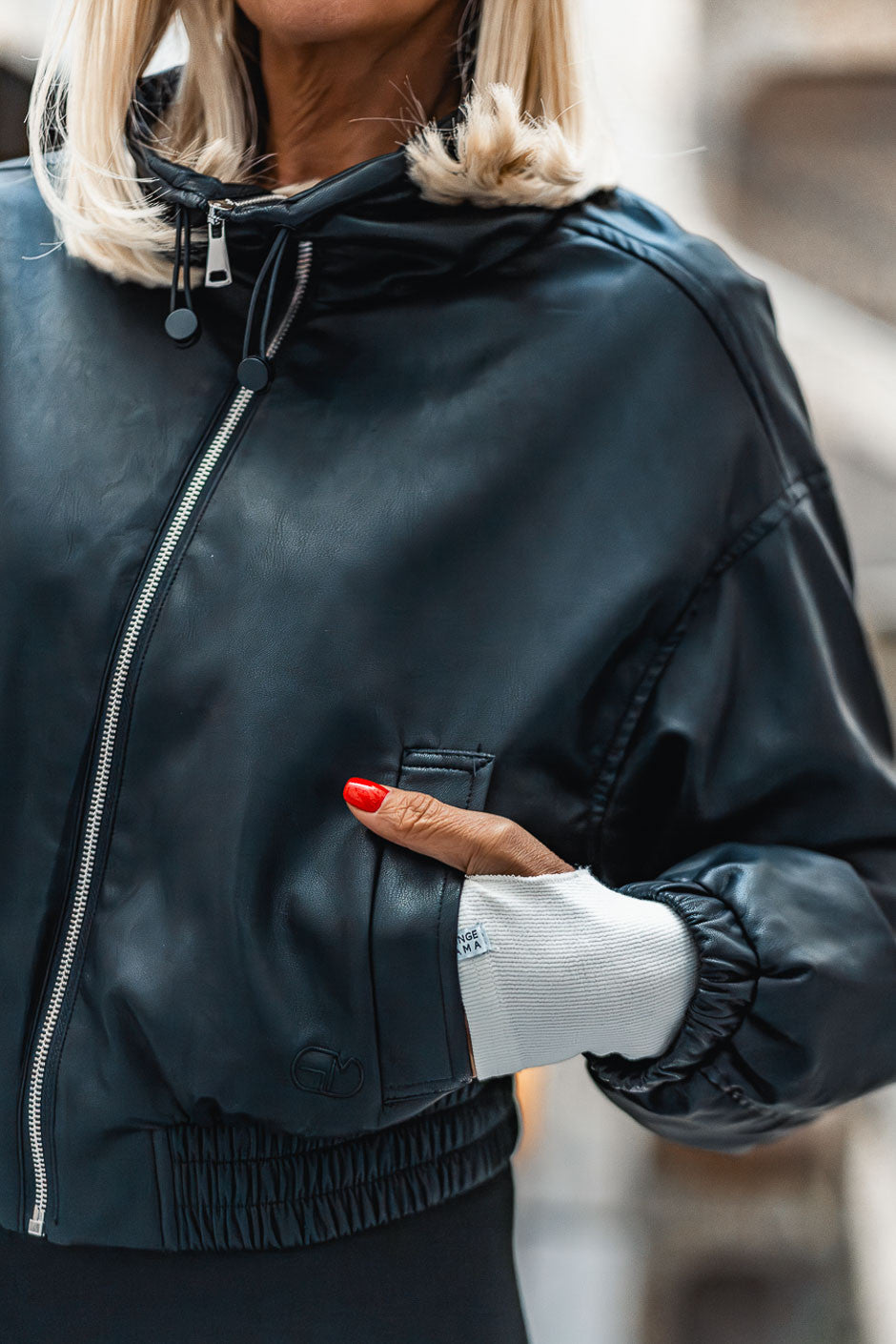 Blouson Grungemama Davidson noir