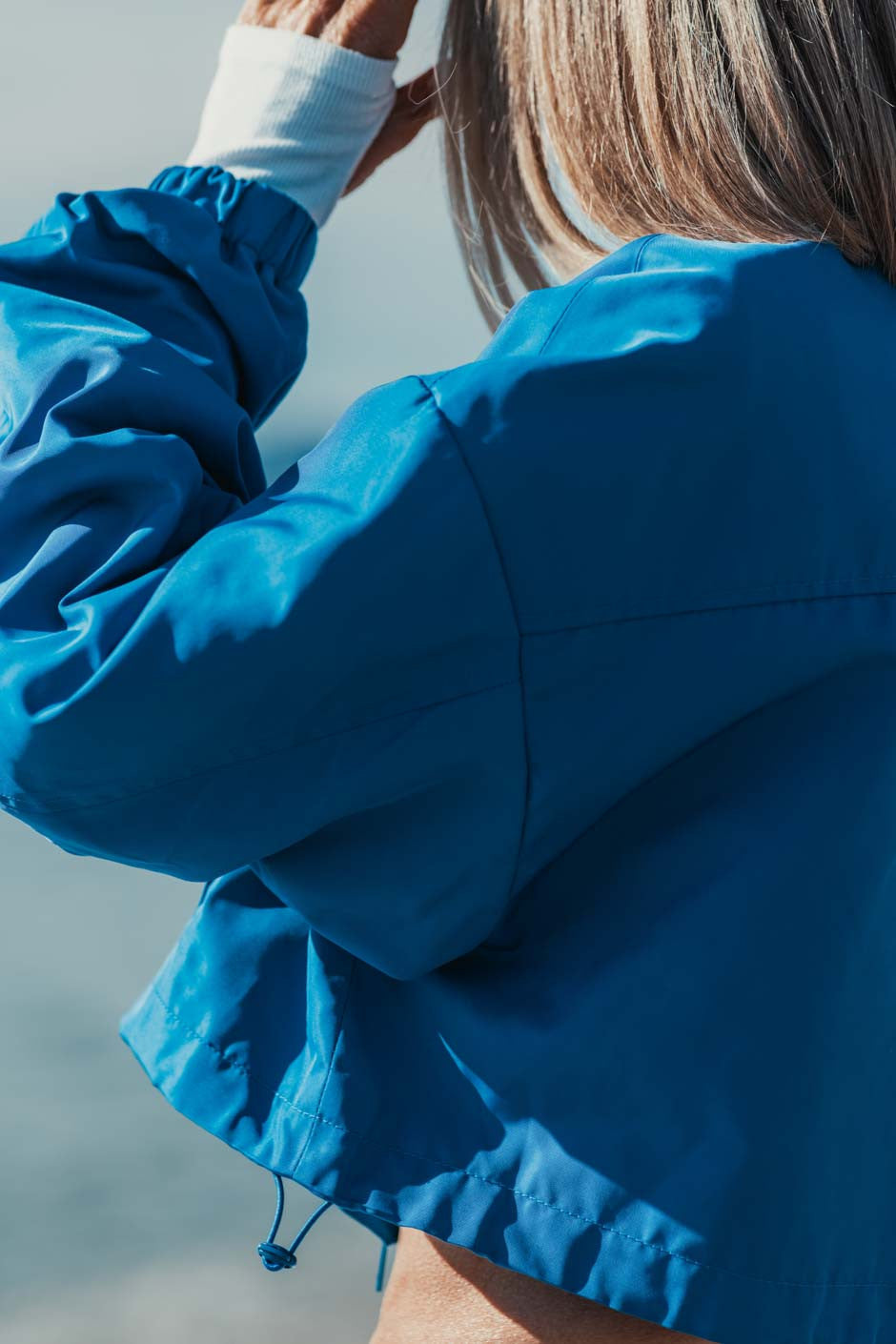 Blouson Grungemama June bleu