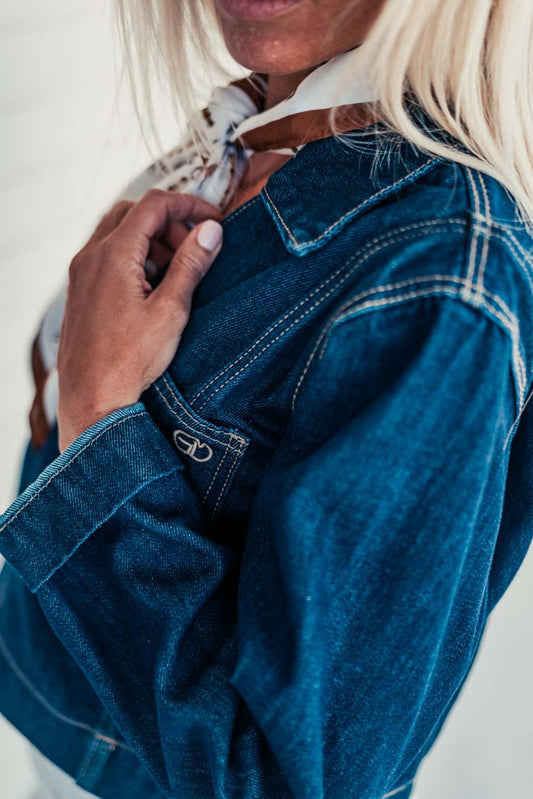 Blouson Grungemama Loeva bleu