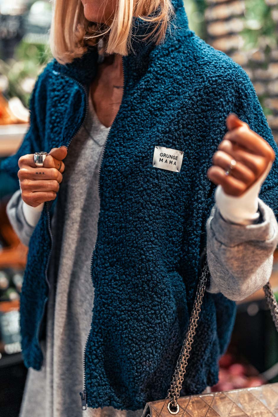 Blouson Grungemama Pumps marine