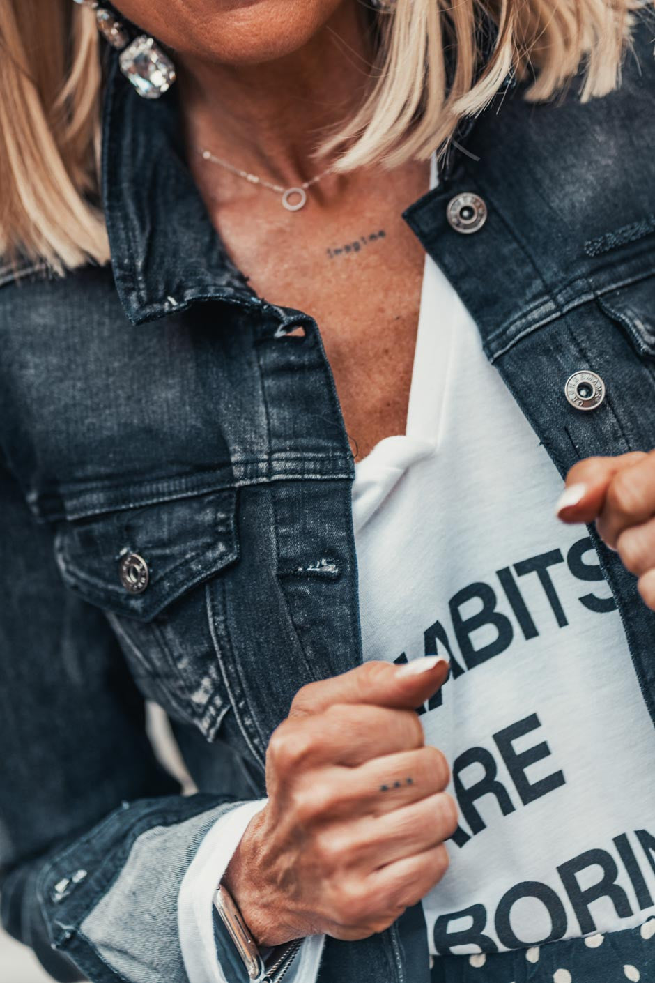 Blouson Grungemama Rora noir