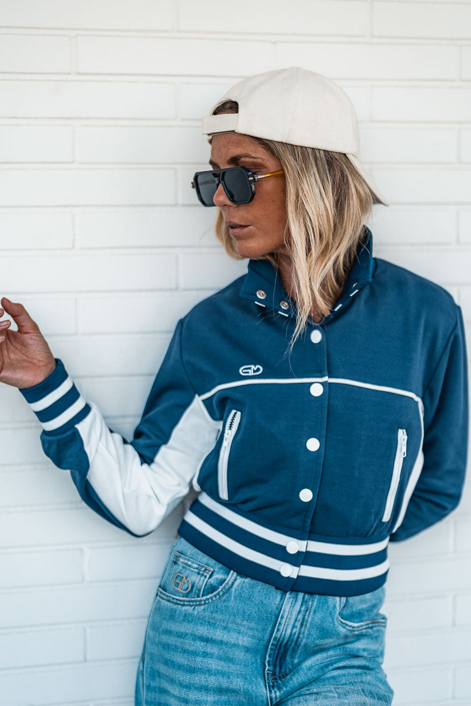 Blouson Grungemama Stacey bleu