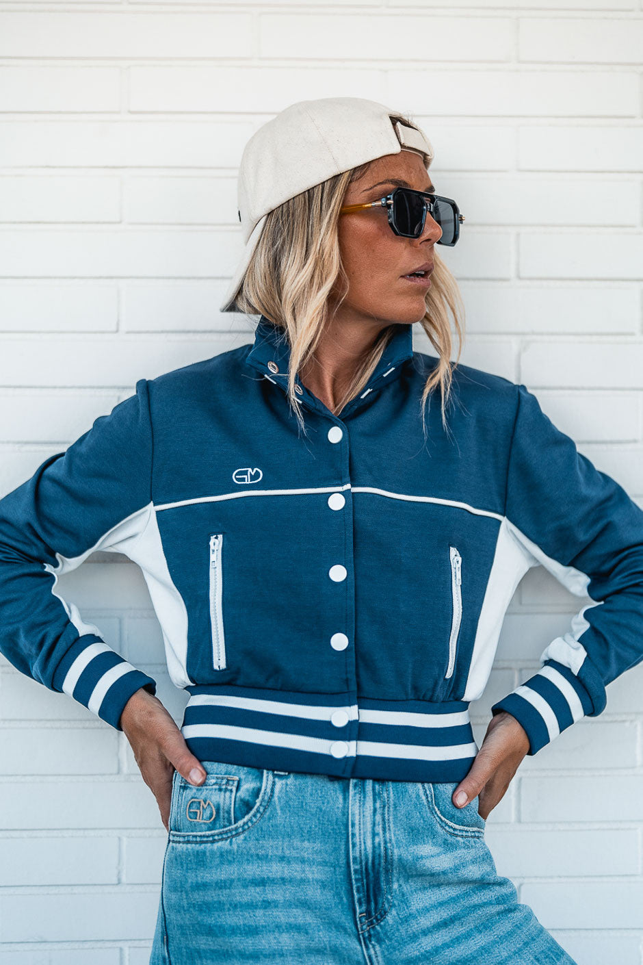 Blouson Grungemama Stacey bleu