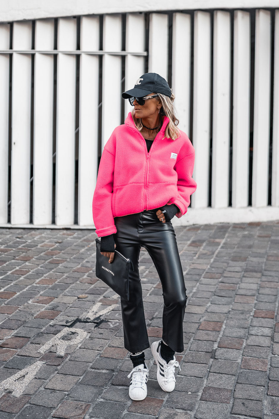NEON PINK RAVE JACKET