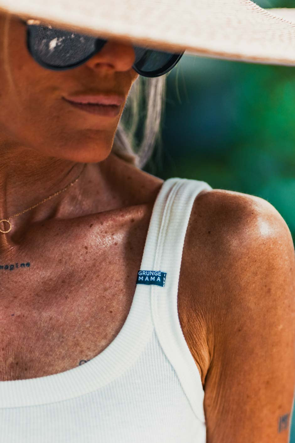 Body Grungemama Biba blanc