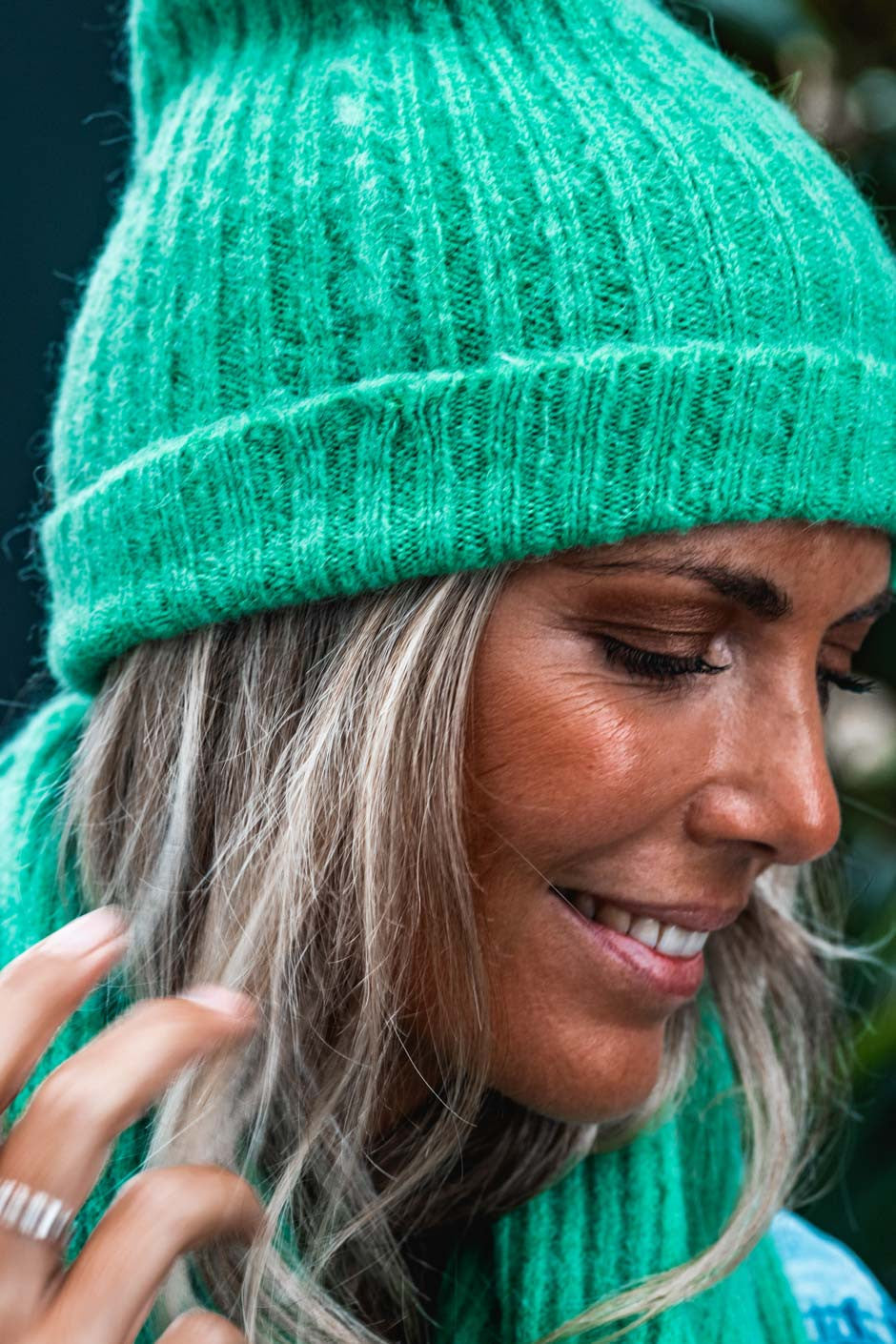 Bonnet Grungemama Lovely vert