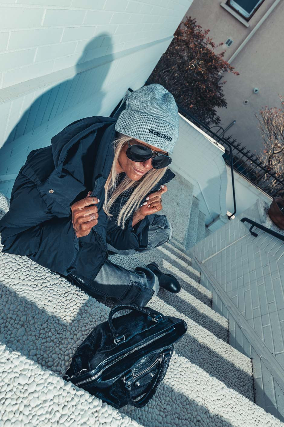 Bonnet Grungemama Misha gris