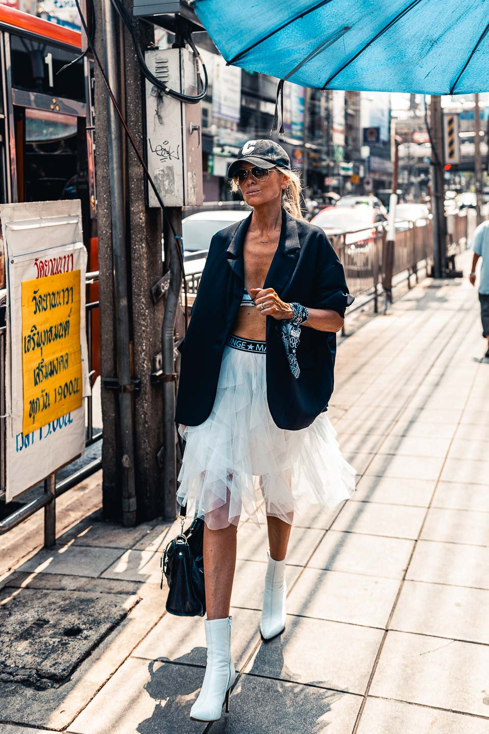 Boots Grungemama Loren blanc