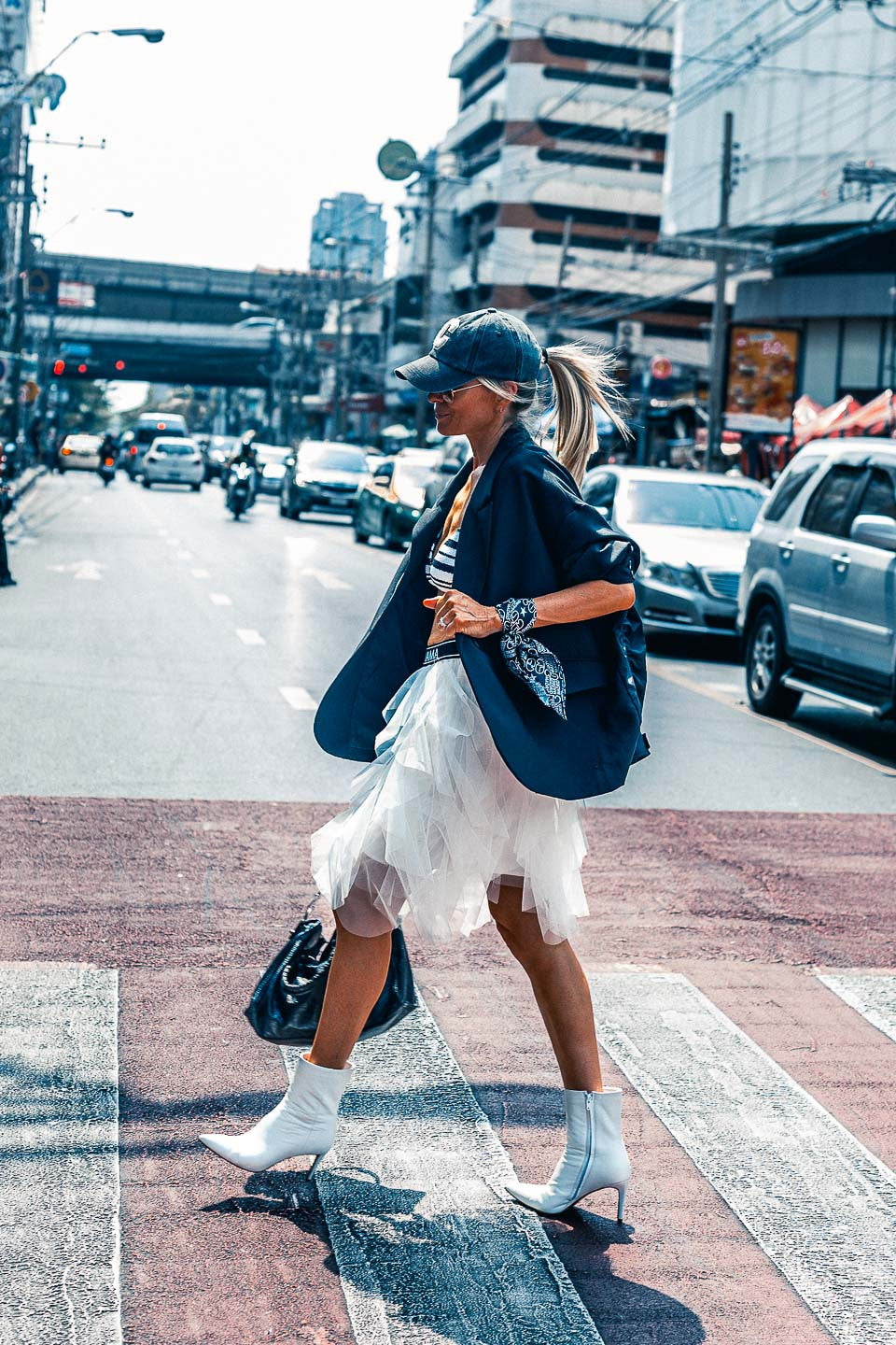 Boots Grungemama Loren blanc