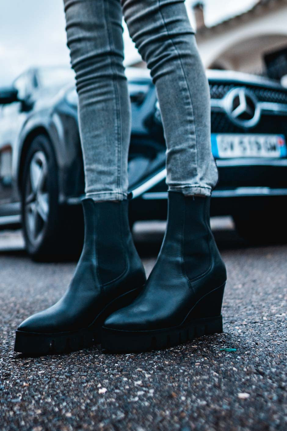 Boots Grungemama Giulia noir