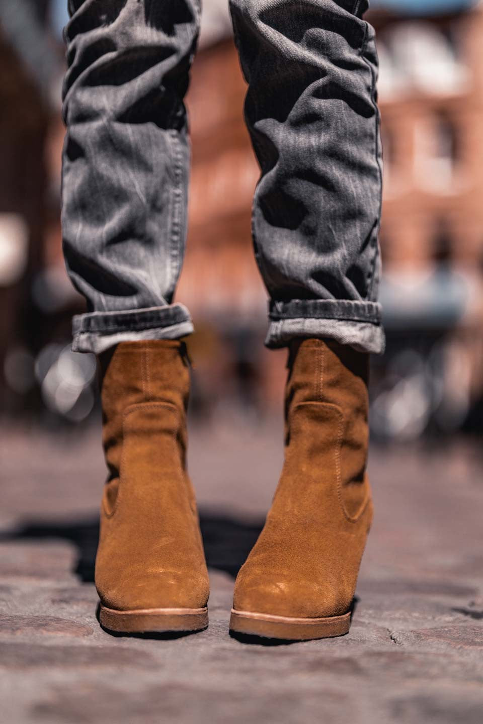 Boots grungemama Kysia camel