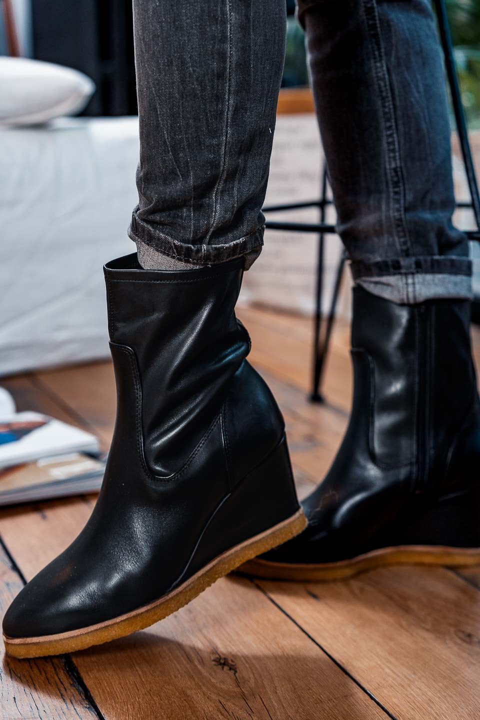 Boots Grungemama Kysia noir