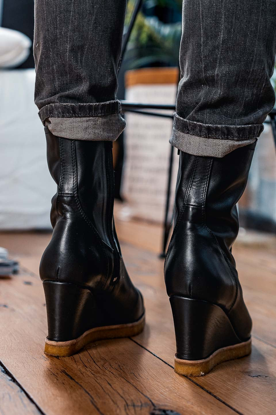 Boots Grungemama Kysia noir