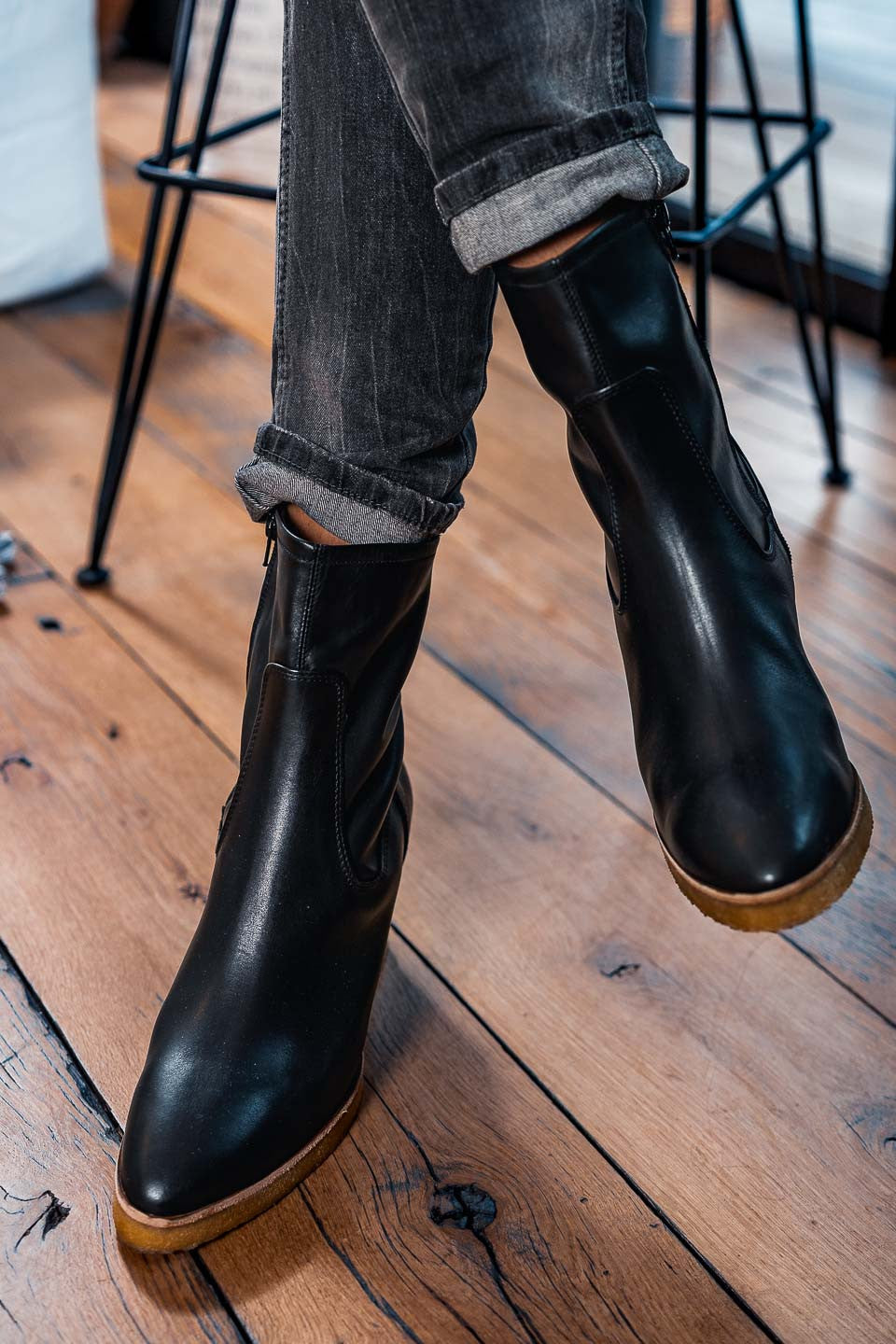 Boots Grungemama Kysia noir