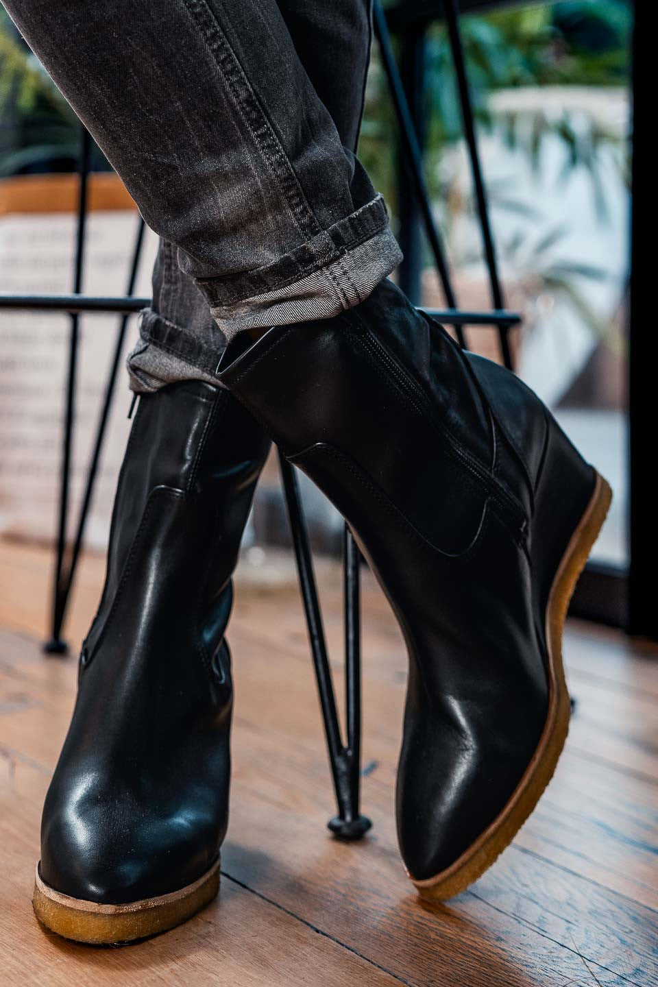 Boots Grungemama Kysia noir