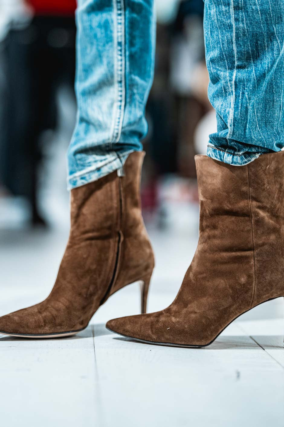 Boots Grungemama Loren daim camel