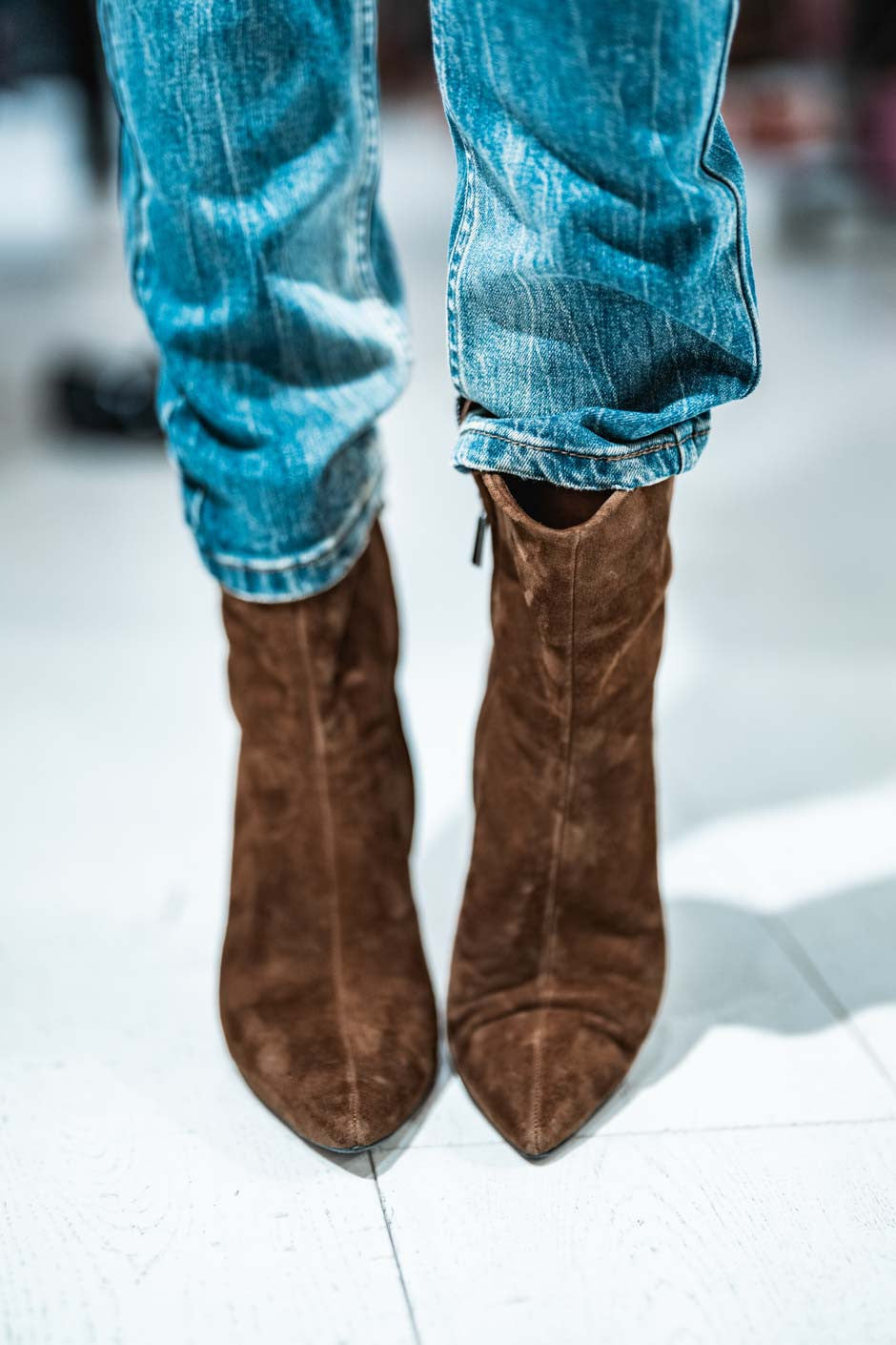 Boots Grungemama Loren daim camel