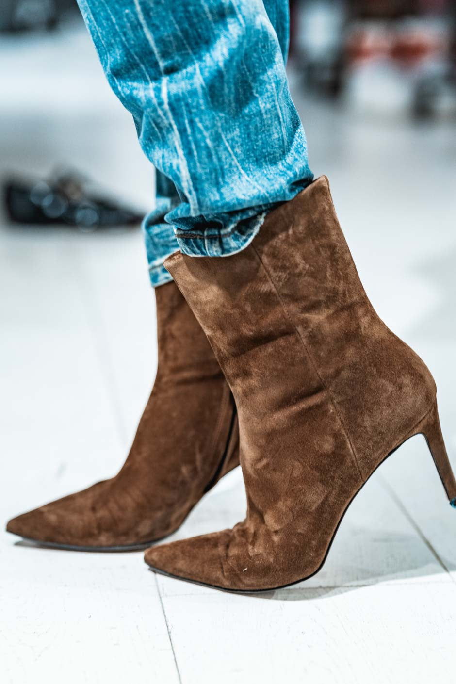 Boots Grungemama Loren daim camel