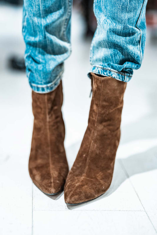 Boots Grungemama Loren daim camel